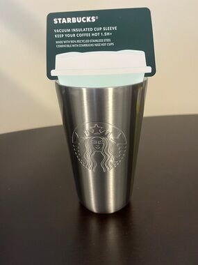 Starbucks Silver Stainless Steel Vacuum Insulated Cup